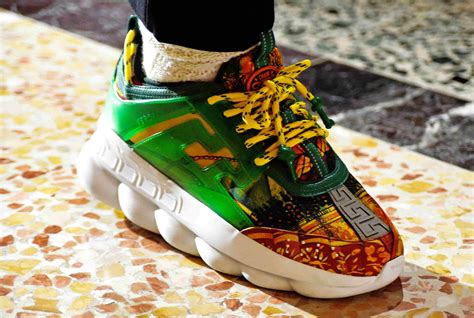 versace sneakers on feet|versace sneakers for men.